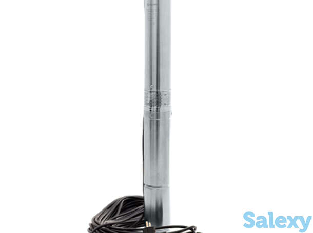 Скважинный насос aquario asp1e-30-90 со встроенным конденсатором, фотография 1