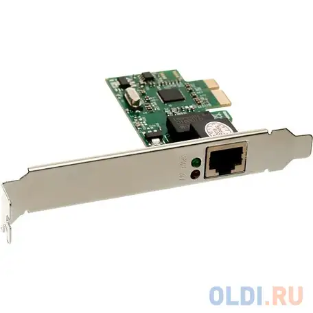 Exegate ex281224rus сетевой адаптер exegate exe-560 pci express 10/100/1000mbps rtl8111c (oem), фотография 1