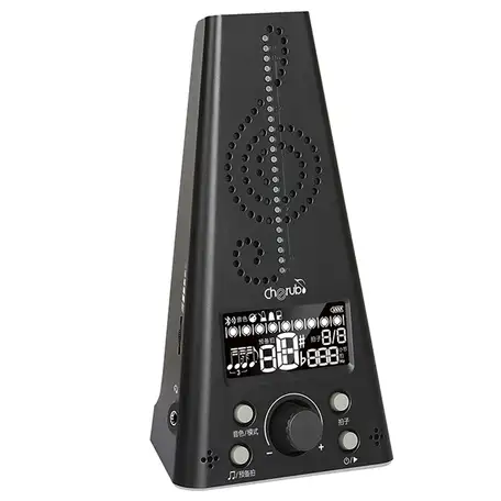 Метроном с тюнером cherub wmt-230bk, фотография 1