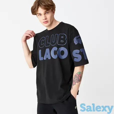 Футболка lacoste loose fit, фотография 1