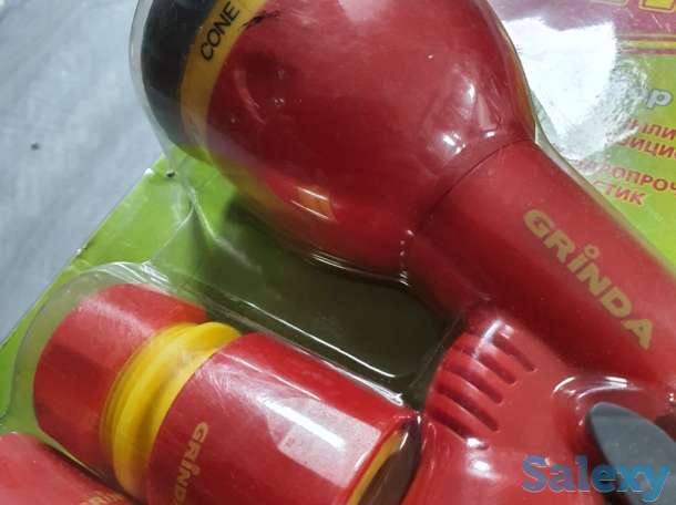 GRINDA набор поливочный с  распылителем 8 режимов, фотография 3