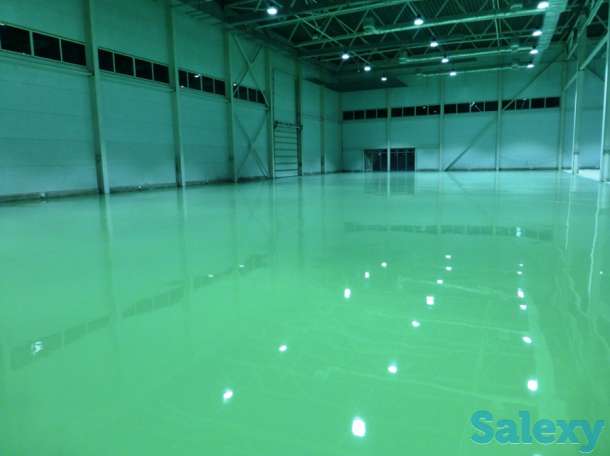 наливные полимерные полы, фотография 2