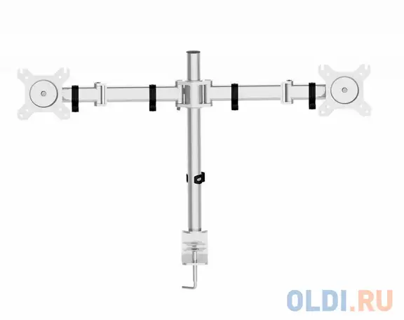 Кронштейн для мониторов cactus cs-vm-d29-al серебристый 13