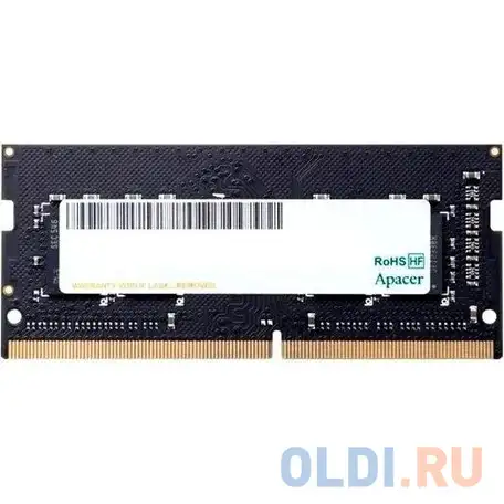 Apacer  ddr4  16gb  3200mhz so-dimm (pc4-25600) cl22 1.2v, фотография 1