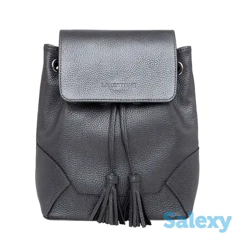 Небольшой женский рюкзак clare silver grey, фотография 1