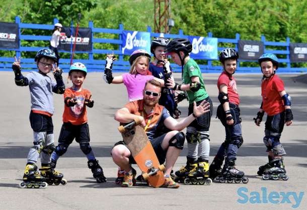 Обучение катанию на роликах, фотография 1