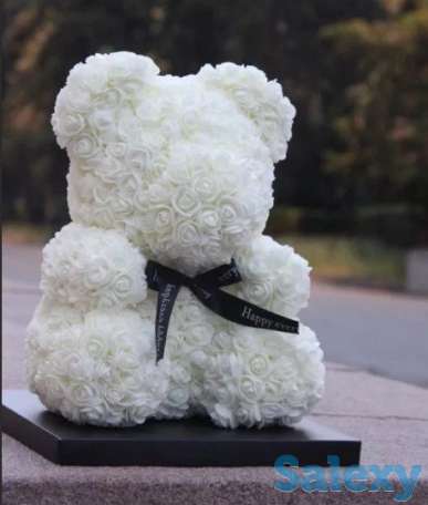 Мишка из роз - это подарок на любой возраст и повод!Доставка, фотография 3