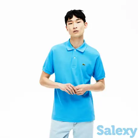 Мужское поло lacoste l1212 classic fit, фотография 1