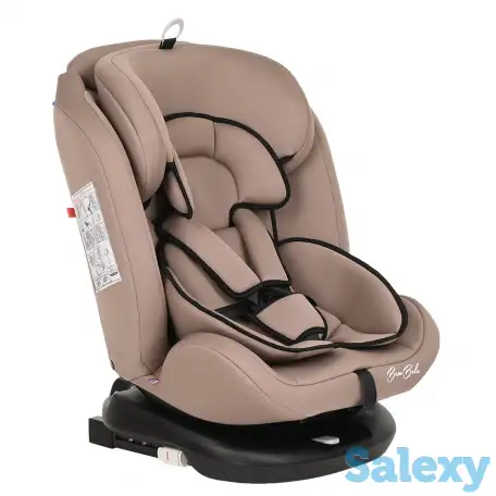 BAMBOLA автокресло для детей 0-36 кг Minori ISOFIX Светло/Коричневый 2шт/кор, фотография 1