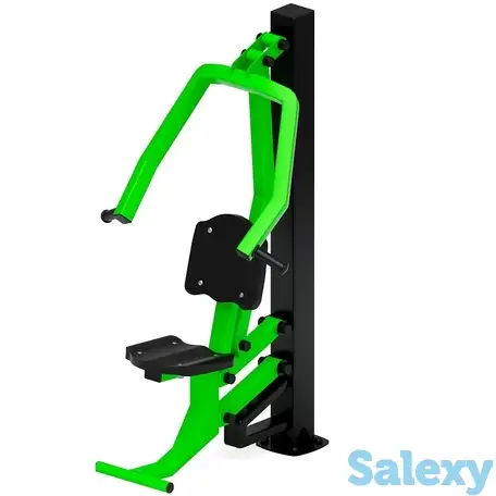 Жим от груди (зеленый) - уличный тренажер - ст 006-12, фотография 2