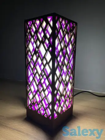 Фиолетовый Интерьерный лампа-ночник, фотография 8