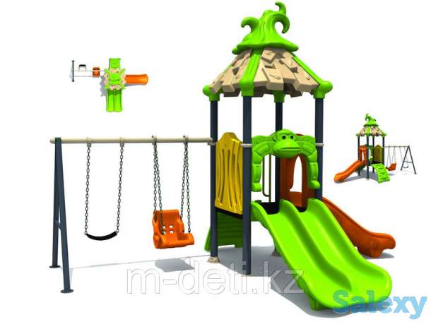 Игровой детский комплекс горка Джунгли, фотография 1