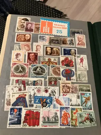 Альбомы с Марками СССР, фотография 2