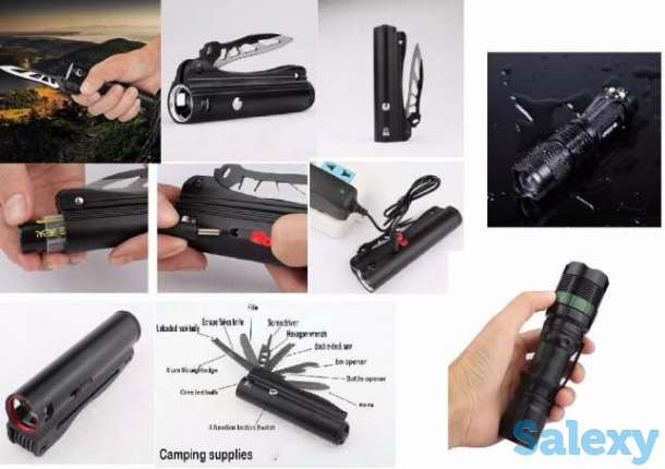 Фонарь Cree тактический, фотография 1