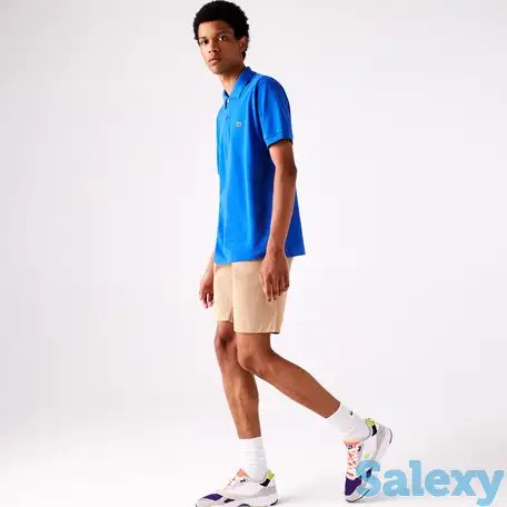 Мужское поло lacoste l1212 classic fit, фотография 1