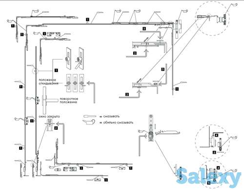 Ремонт и регулировка пластиковых и алюминиевых окон, установка сложного открывания, фотография 3