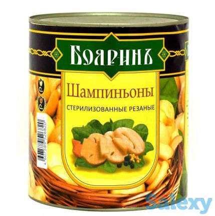 Шампиньоны целые(мелкие), резаные премиум с/б, ж/б, фотография 5