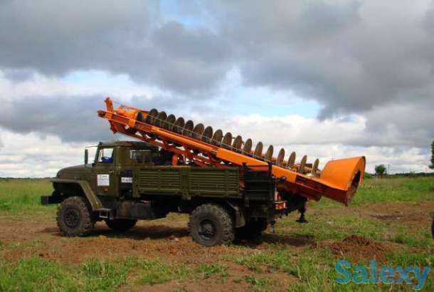 Буровая  установка МБШ 519 и МРК 750 (бурение скважин 800 мм), фотография 1