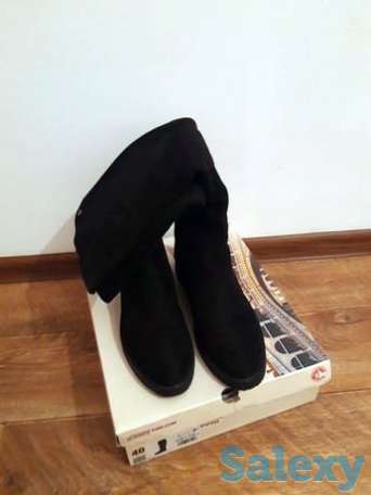 Женские сапоги+в подарок средство для защиты от воды,снега,грязи, фотография 1