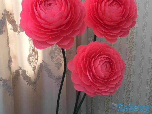 Бумажные цветы, фотография 3