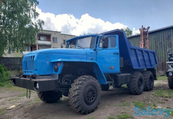 Урал самосвал 6х6 с задней разгрузкой, фотография 2