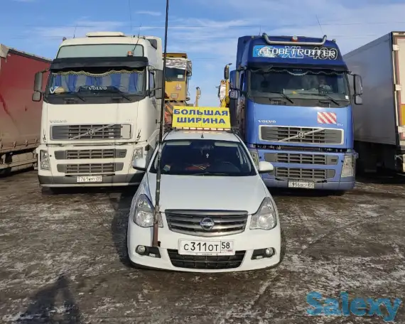 Сопровождение негабаритных грузов автомобиль прикрытия, фотография 1