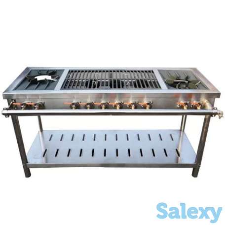 Газовая плита производственная 8 кранов., фотография 3