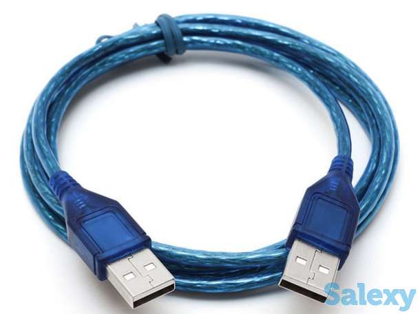 Продам Кабель USB Папа-Папа (AM – AM), 1.5м, фотография 1