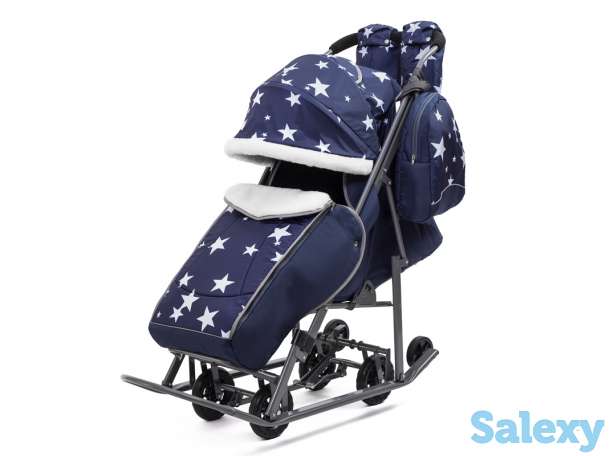 Санки-коляски Ника (Nika), Pikate, Скандинавия! В Жезказгане. Рассрочка, фотография 7