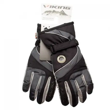 Перчатки viking 20-21 trick dark grey, фотография 17