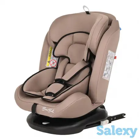 BAMBOLA автокресло для детей 0-36 кг Minori ISOFIX Светло/Коричневый 2шт/кор, фотография 3