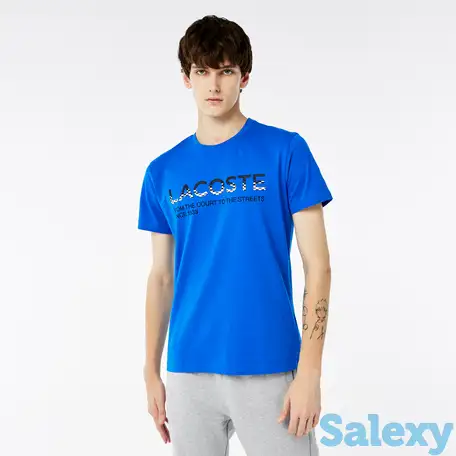 Мужская футболка lacoste regular fit, фотография 1