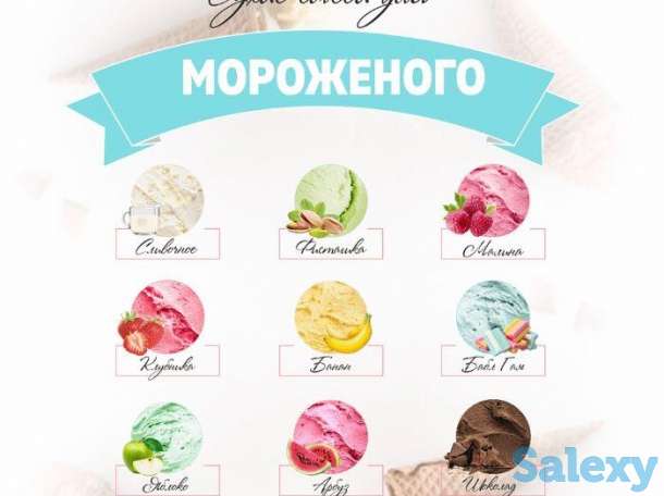 Смеси для мороженого, фотография 1