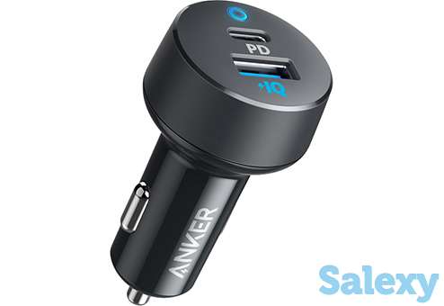 Автомобильное зарядное устройство anker powerdrive pd 2 a2720011. черный, фотография 2