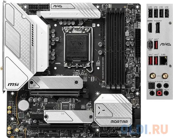 Материнская плата msi mag b660m mortar wifi ddr4, фотография 1