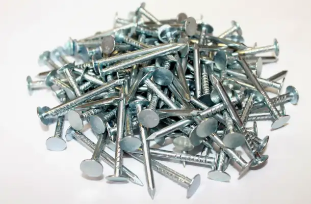 Гвозди шиферные, Форма: с плоской головкой; с большой головкой..., D 0,8-200 мм, L 2,5-400 мм, фотография 1