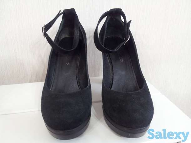 Туфли черные Carvello (Италия), замшевые, недорого, фотография 2