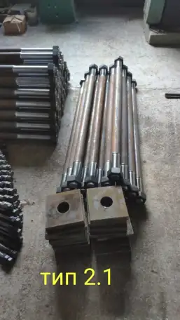 АНКЕРНЫЕ БОЛТЫ С ЗАГИБОМ,ПРЯМОЙ, фотография 1