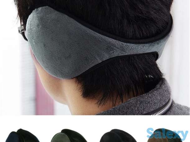 Теплые меховые наушники., фотография 2