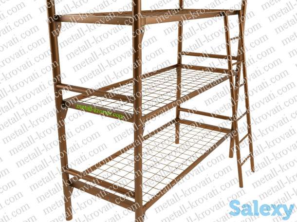 Качественные кровати металлические, кровати собственного производства, фотография 8