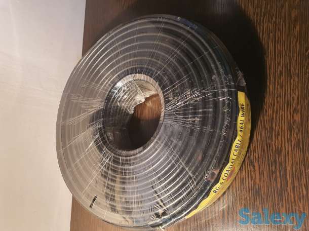 Кабель телевизионный для телевидения Stargold шнур RG-6, 92м 9002ст, фотография 2