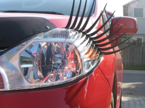 Ресницы для фар 3D, фотография 2