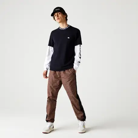 Мужская футболка lacoste с воротником pique, фотография 1