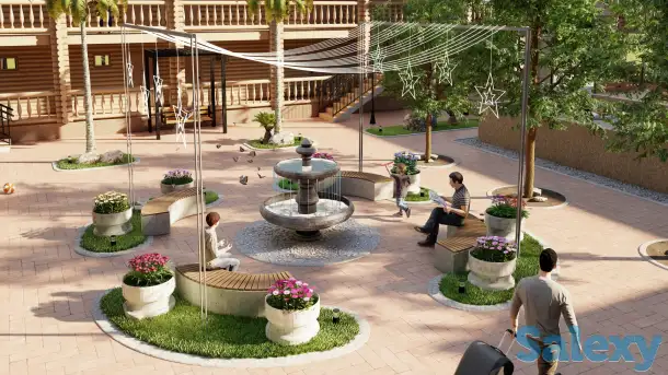 Эскизный проект, 3D Визуализация, Фасад, благоустройство, фотография 1