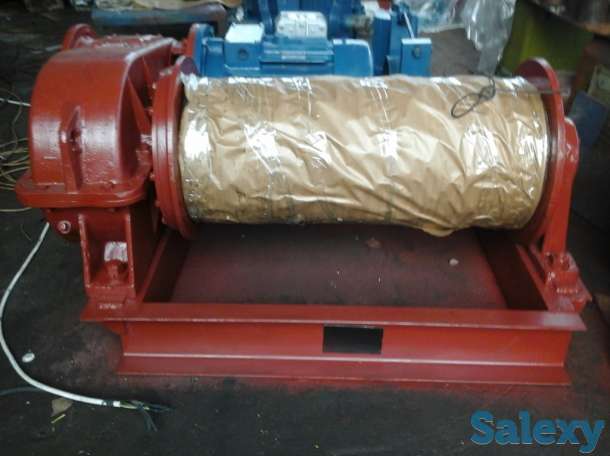 Лебедка маневровая электрическая ЛМ-8 с тросом, фотография 3