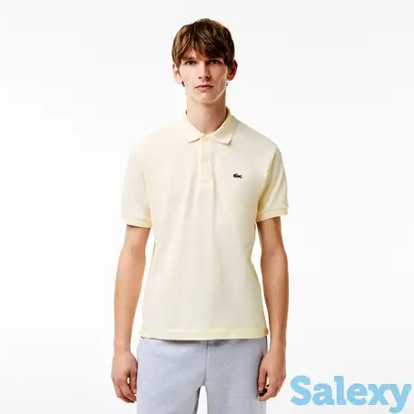 Мужское поло lacoste l1212 classic fit, фотография 1