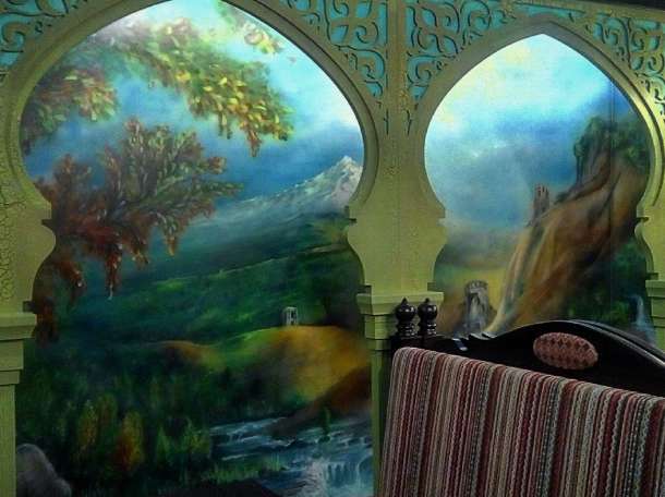 Роспись в интерьере, фотография 3