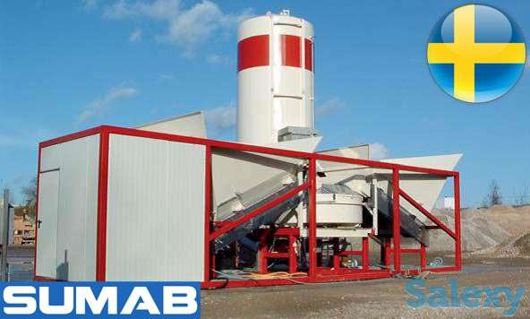 Мобильный Бетонный Завод Sumab K-40, фотография 1