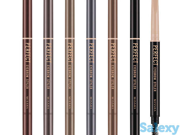 Карандаш для бровей missha perfect eyebrow styler, цвет #6 red brown | красно-коричневый, фотография 1