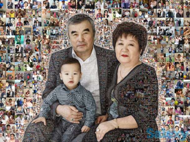 Фотомозаики, Фотоколлажи, Модульные картины, Мультипанно, Печать на холсте, фотография 5